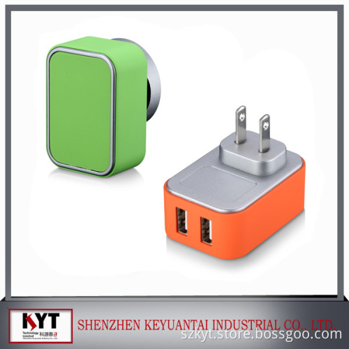 2016 EU plug USB adapter 5V 4A dual USB wall charger for samsung S4 S5 !
